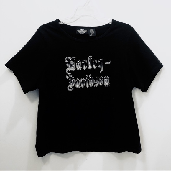Harley-Davidson Tops - 🍍 3/$24 Harley-Davidson Rhinestone Tee